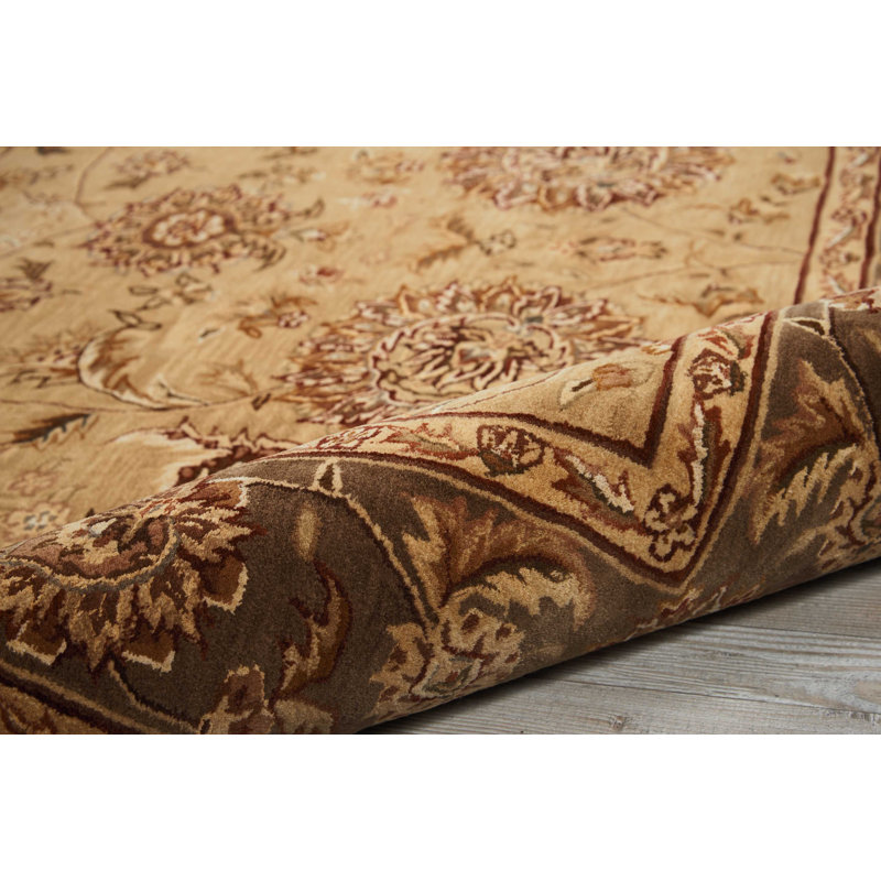 Deguzman Wool Oriental Indoor Rug, Rectangle 5'6" x 8'6"