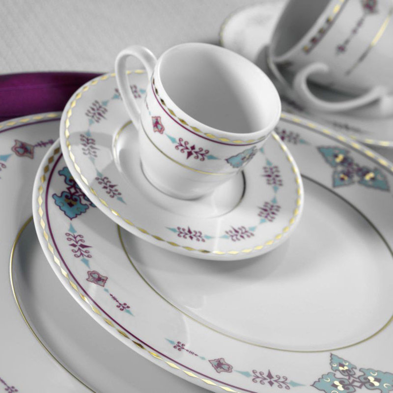 Service de table 83 pièces, service pour 12 Onecre