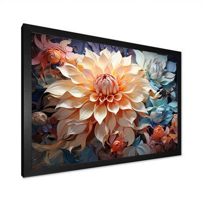 Dahlia Blossom Reverie sur toile