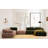 Elegant 1-Seat Sofa, Green Fabric, 37.4 x 37.4 x 29.5 inches | Beech Wood & Chipboard Frame, 100% Polyester Upholstery | 28 DNS Foam Back & Soft Cushion | Modern Scandinavian Design for Home & Hotel Use-437584801