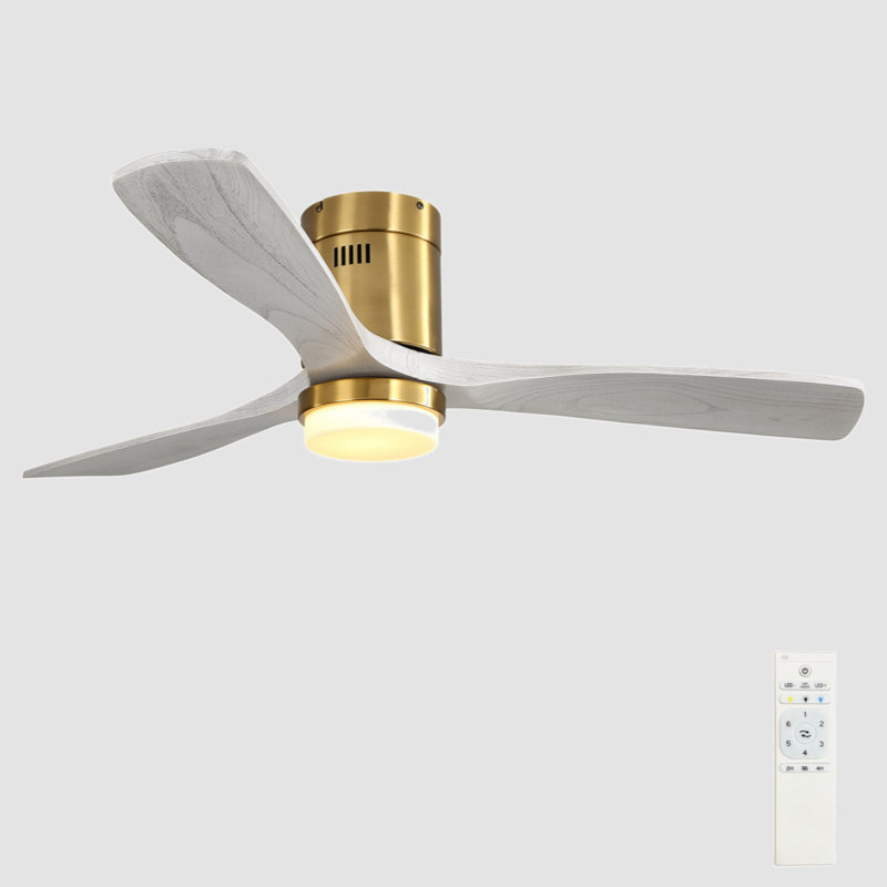 Ventilateur de plafond 52 po avec lumières DEL Khristi