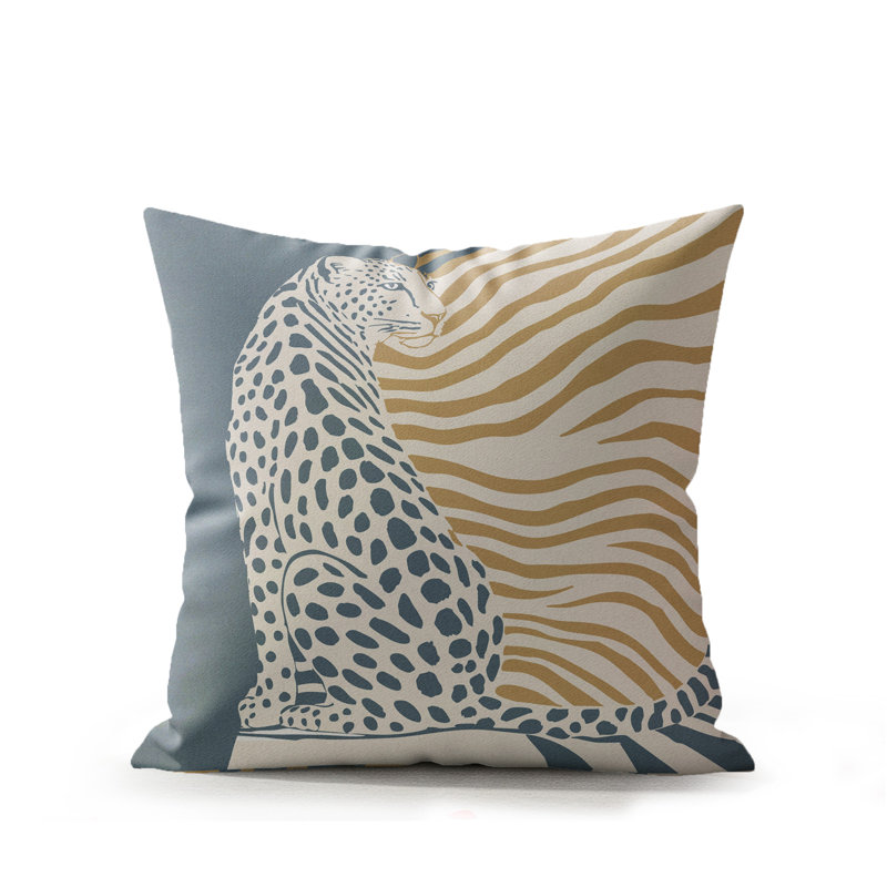 Coussin intérieur en faux suède Damisa, Noon Tide, 20 x 20