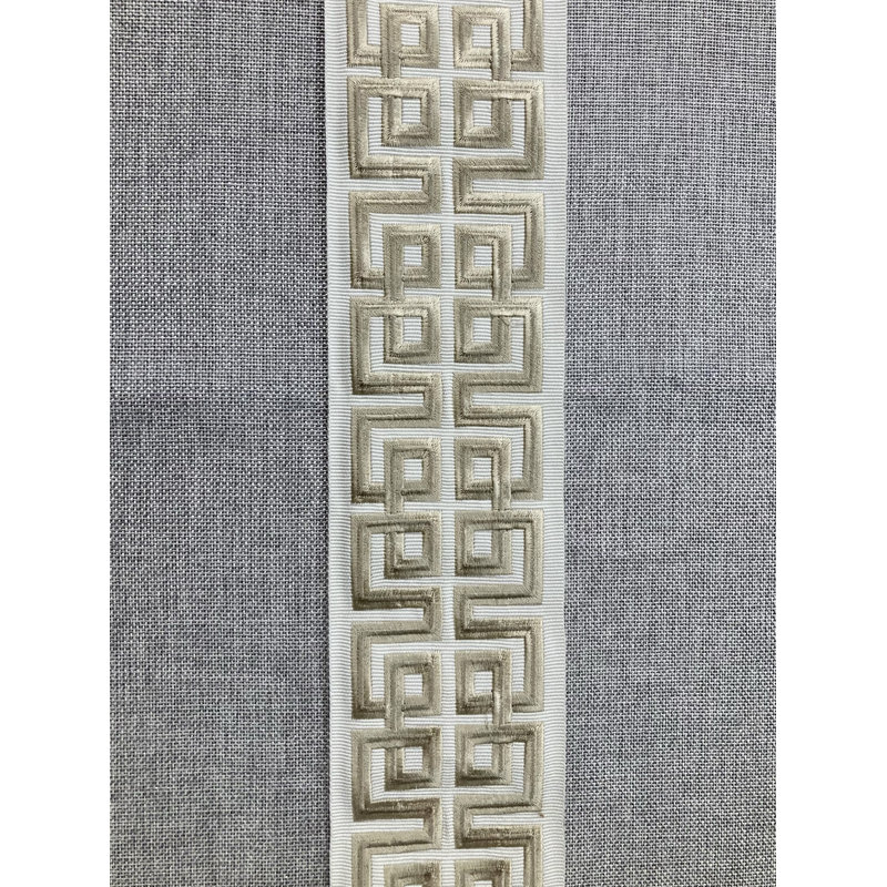 Embroidery Fabric 3.25" Width Trim
