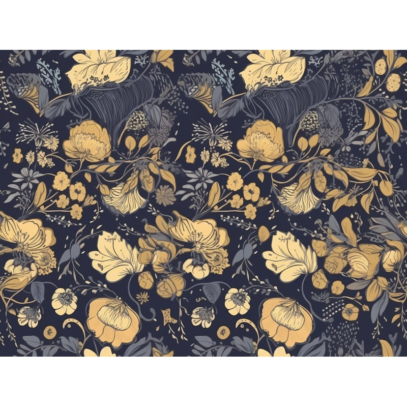 Couverture en molleton Botanical, L 51 po x L 60 po