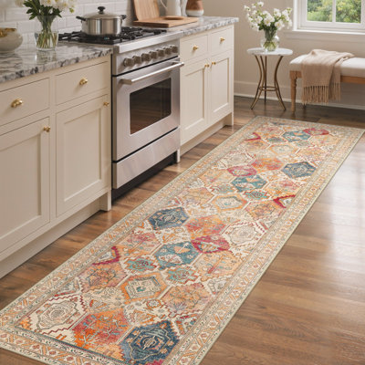 Machine Printed Area Rug