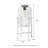 14.25"H Metal Mesh Solar Powered Outdoor Lantern With Stand-96751993