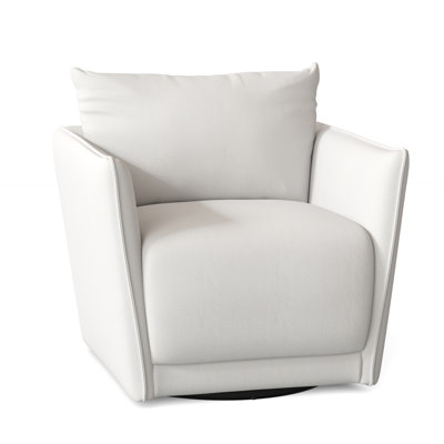 Fauteuil pivotant rembourré Lovilia