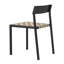 Chaise Draco (ensemble de 2) noir