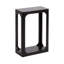 Table d'appoint mince en bois de manguier Dahl à utiliser comme table de chevet étroite-380177632