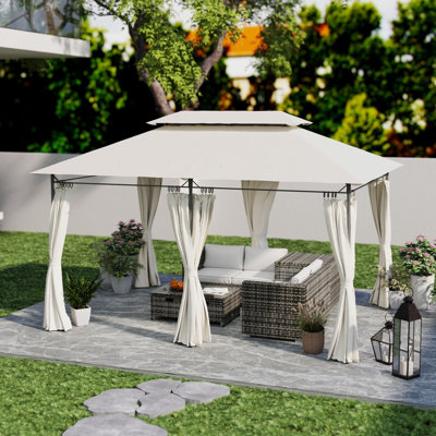 Abri de jardin en métal 1 pièce 10 pi x 13 pi