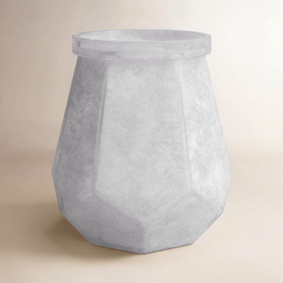  Vase de table en verre fait à la main
