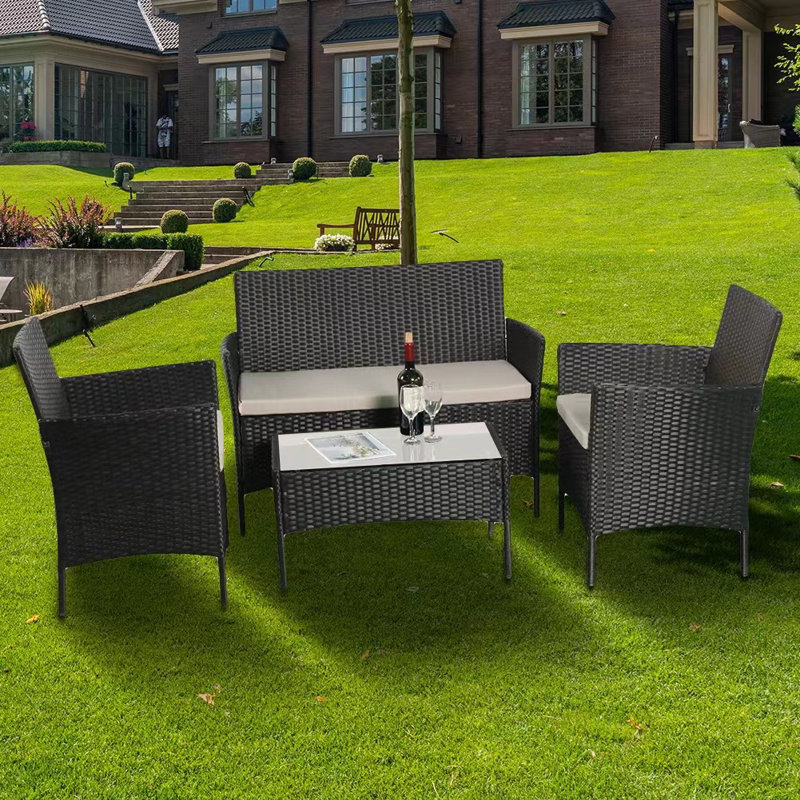 Andersyn 4 - Person Seating Group with Cushions