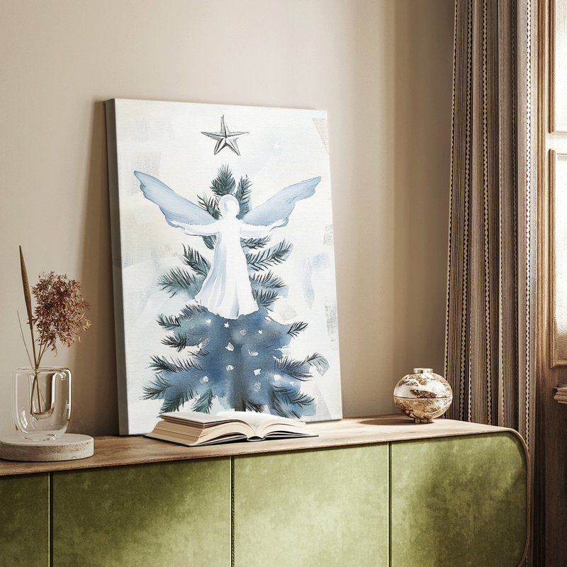 Christmas Holiday Art XXXIX - Gallery Cavas, H 18 po x l 12 po