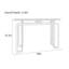 Chinese-style light luxury simple console table-365438669