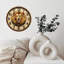 Horloge murale lion