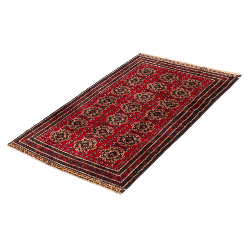 Teimani Red Rug 3'11" x 6'4"