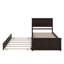 Lit plateforme avec lit gigogne-1813380059