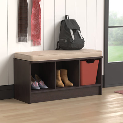 Banc de rangement pour chaussures à trois cubes Cubeicals de ClosetMaid