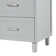 Ariel Monroe 61 Inch Double Rectangular Sink Bathroom Vanity With Pure White Quartz Countertop In White