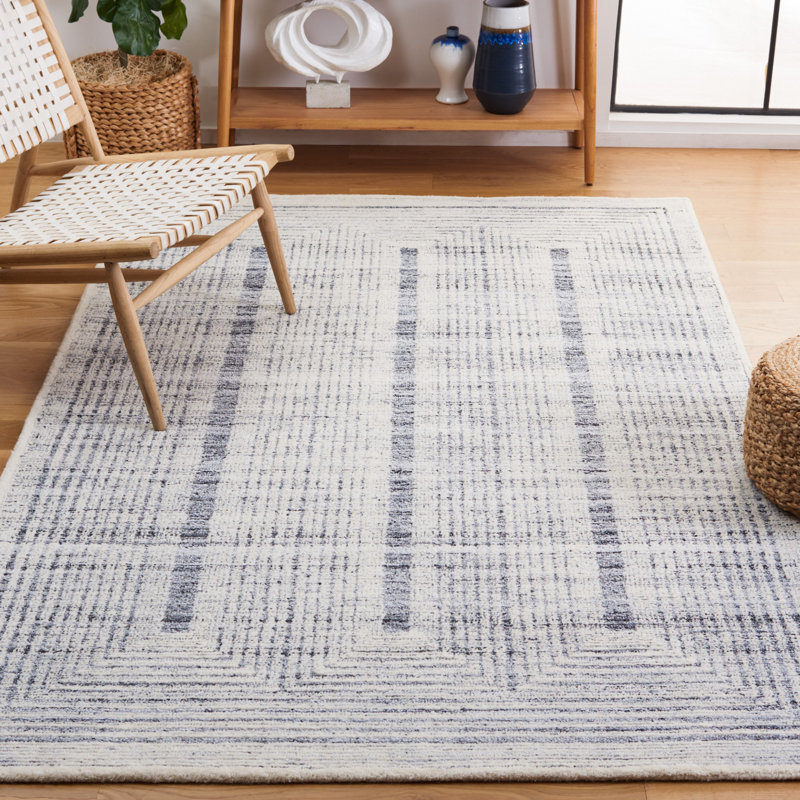 Aldham Hand Tufted Performance Rug, Rectangle 5' x 8'