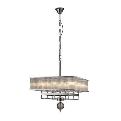 Valmar 8-Light Square/Rectangle Chandelier