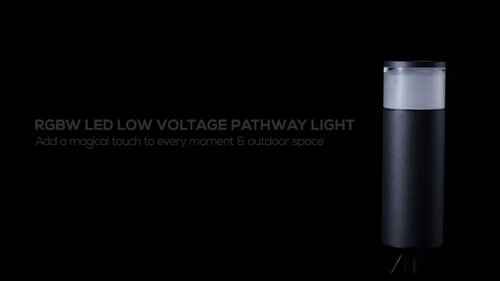 Luna LED Landscape Lighting, 12-24V AC/DC Low Voltage Path Lights, 4.5W,  360LM, 2-in-1