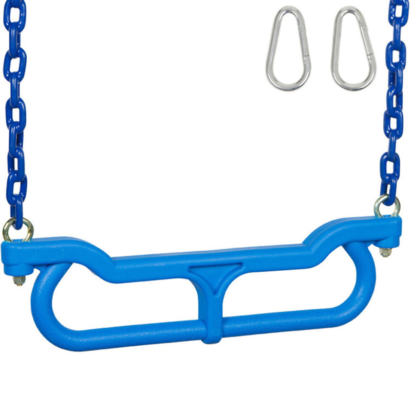 Combo Trapeze with Chains, Blue