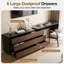 Bureau d'ordinateur en L 97,6 po avec commode extensible avec tiroirs de rangement-37882644