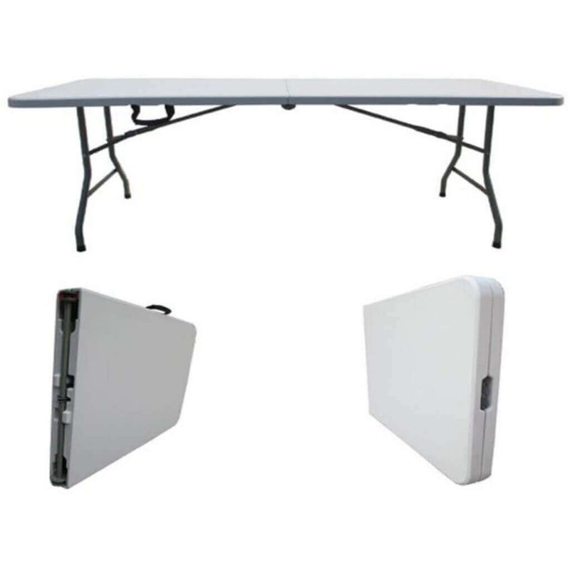 Armele 180cm Rectangular Fold-in-Half Portable Folding Table