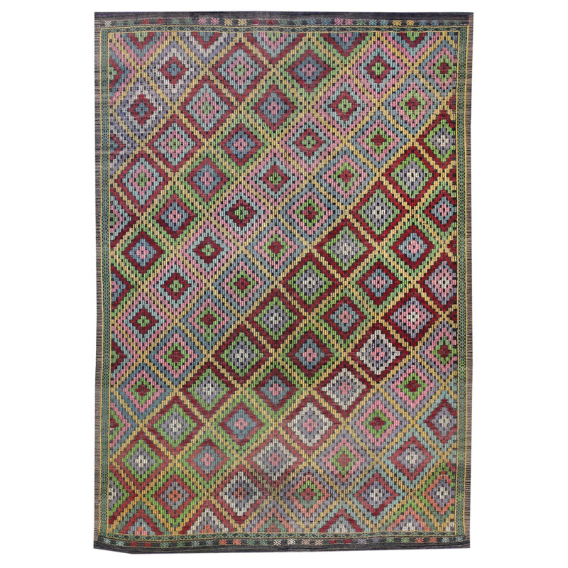 Jijim One-of-a-Kind Rectangle 6'6" X 8'11" Hand Knotted Area Rug