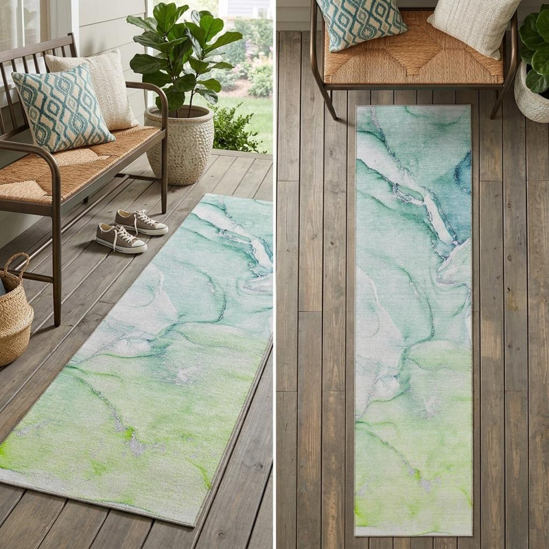 Tapis de couloir d'extérieur 8 po