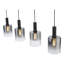Beniah - Light Matt Black Pendant-1844374356