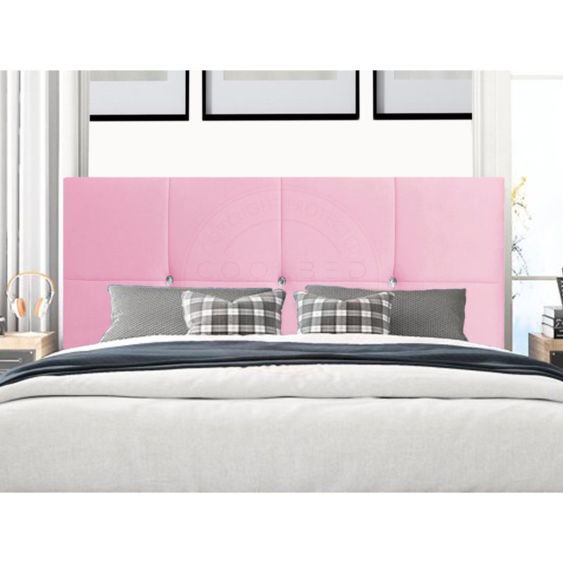 Lechlade Upholstered Headboard, Super King (6'), Yellow