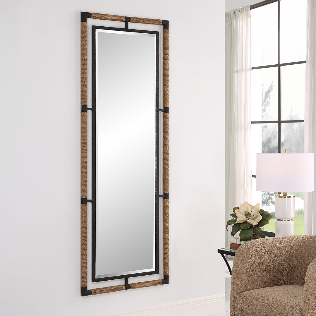 Kynlyn Metal Rectangle Wall Mirror Everly Quinn