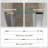 36" W x 72" H Frameless Bi-Fold Glass Shower Door with Tempered Glass and Reversible Installation in Chrome-106893269-124845627