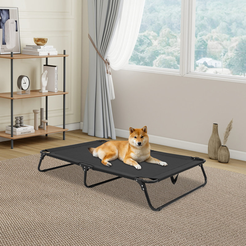 Lit pliant pour chien 47,24 x 31,5 x 8,6 po