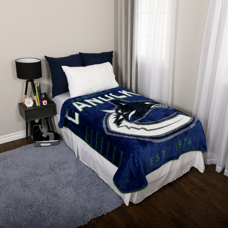 Jeté en polyester NHL Vancouver Canucks