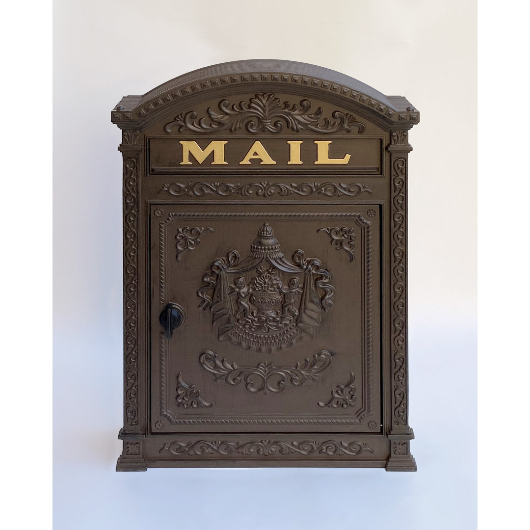 Aluminum Wall Mounted Mailbox Ecco 