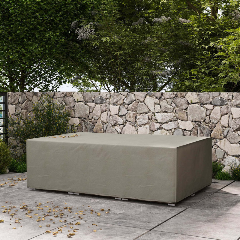 Ceceilia Outdoor Patio Dining Set Cover, Grey