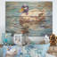 «Duck At The Pond II» - animal canard sur bois-1127363893