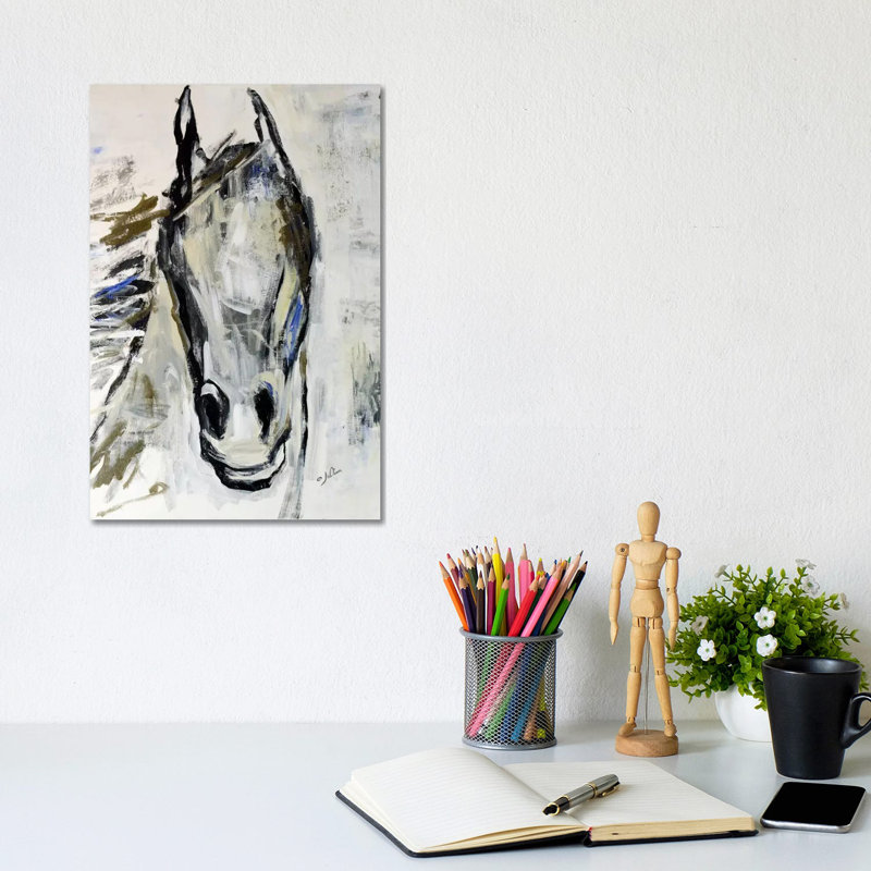 In The Light by Péchane - Painting on Canvas, Wrapped Canvas, 20.32 cm H x 30.48 cm W
