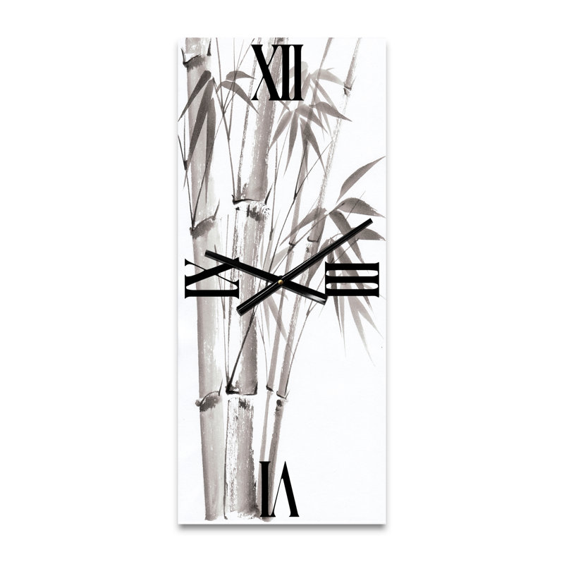 Palmier en bambou - III - Horloge murale traditionnelle, Grand