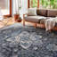 Tapis oriental bleu / gris Leonara-174782364