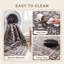 Tapis Selwyn traditionnel surteint uni gris ivoire beige, lavable en machine, antidérapant, à poils courts, pour intérieur et extérieur, adapté aux animaux domestiques, idéal pour le salon, la chambre, la salle à manger, l'entrée, le corridor ou le bureau.-1964245075
