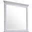 Commode 5 tiroirs vieillie avec miroir