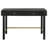 2-Piece Makeup Vanity Table and Mirror Set in Black