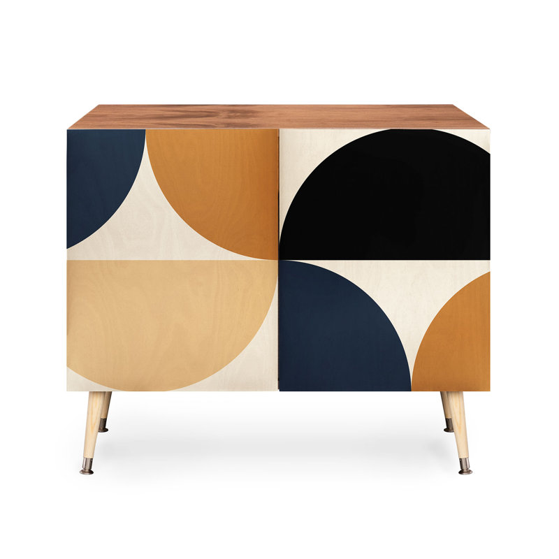 Iveta Abolina Ella Cream  2 Door Credenza Cabinet
