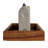 Bohemian House-Shaped Stoneware Vase Set