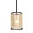 Marival 1 - Light Antique Bronze Single Pendant