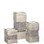 Ensemble de 3 bougies chauffe-plat Dublin Silver